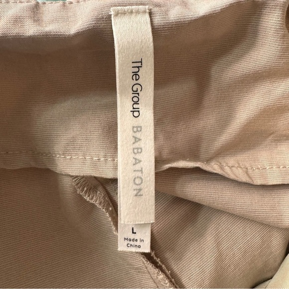 Aritzia The Group by Babaton Kerri Pant Wide Leg Neutral Minimalist Size Large - Picture 6 of 16